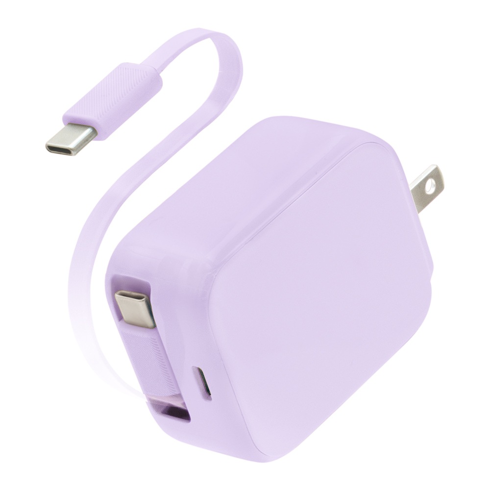 AC���Ŵ� ����꼰 USB-C�����֥���η� PD30W ���Ŵ� 2��Ʊ������ �ޤꤿ���߼����󥻥�� 2ǯ�ݾڡ�MOT-ACPD30C2��