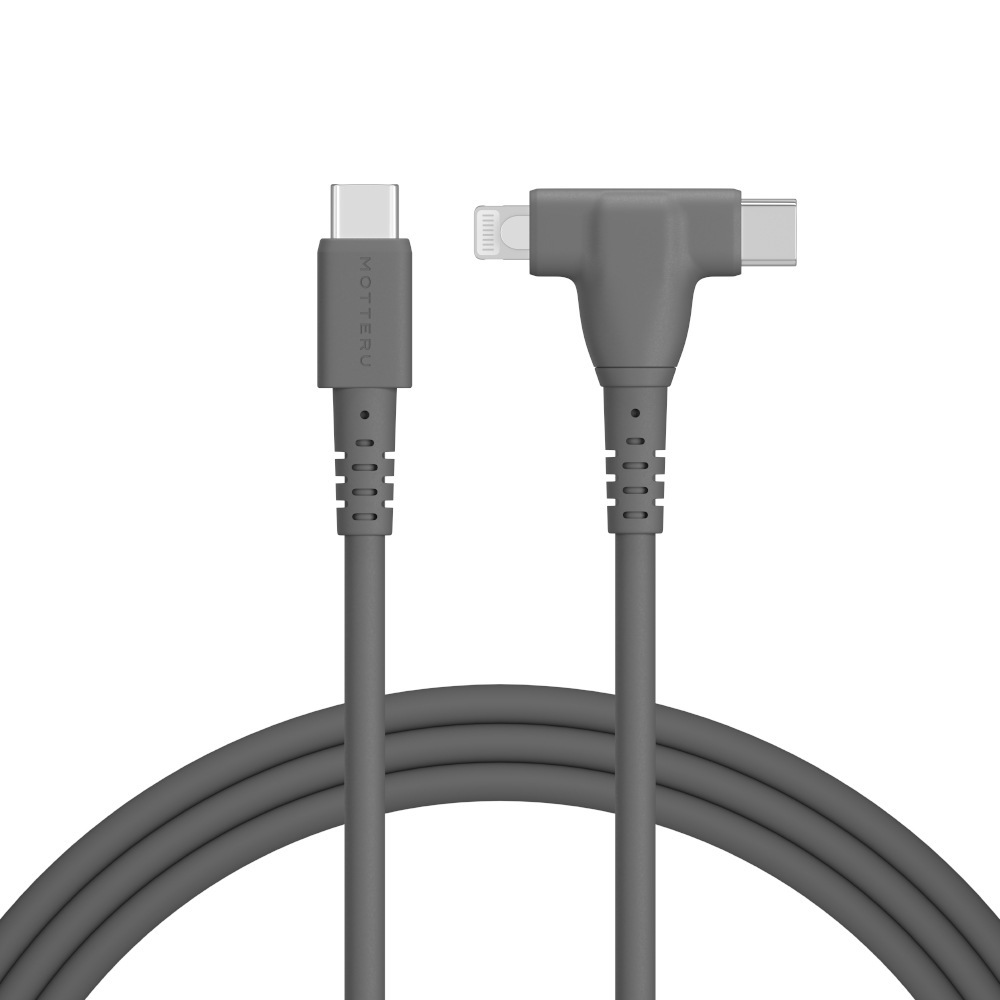 ʤ䤫ޤʤ 2in1 ꥳ󥱡֥ ® ǡžб Apple MFiǧ ư USB-C to Lightning & USB-C 1m 2m Х3 2ǯݾڡMOT-2IN1G