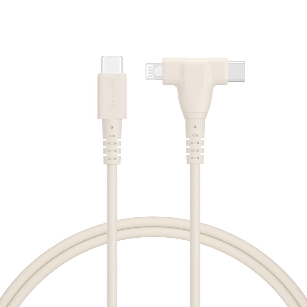 ʤ䤫ޤʤ 2in1 ꥳ󥱡֥ ® ǡžб Apple MFiǧ ư USB-C to Lightning & USB-C 1m 2m Х3 2ǯݾڡMOT-2IN1G