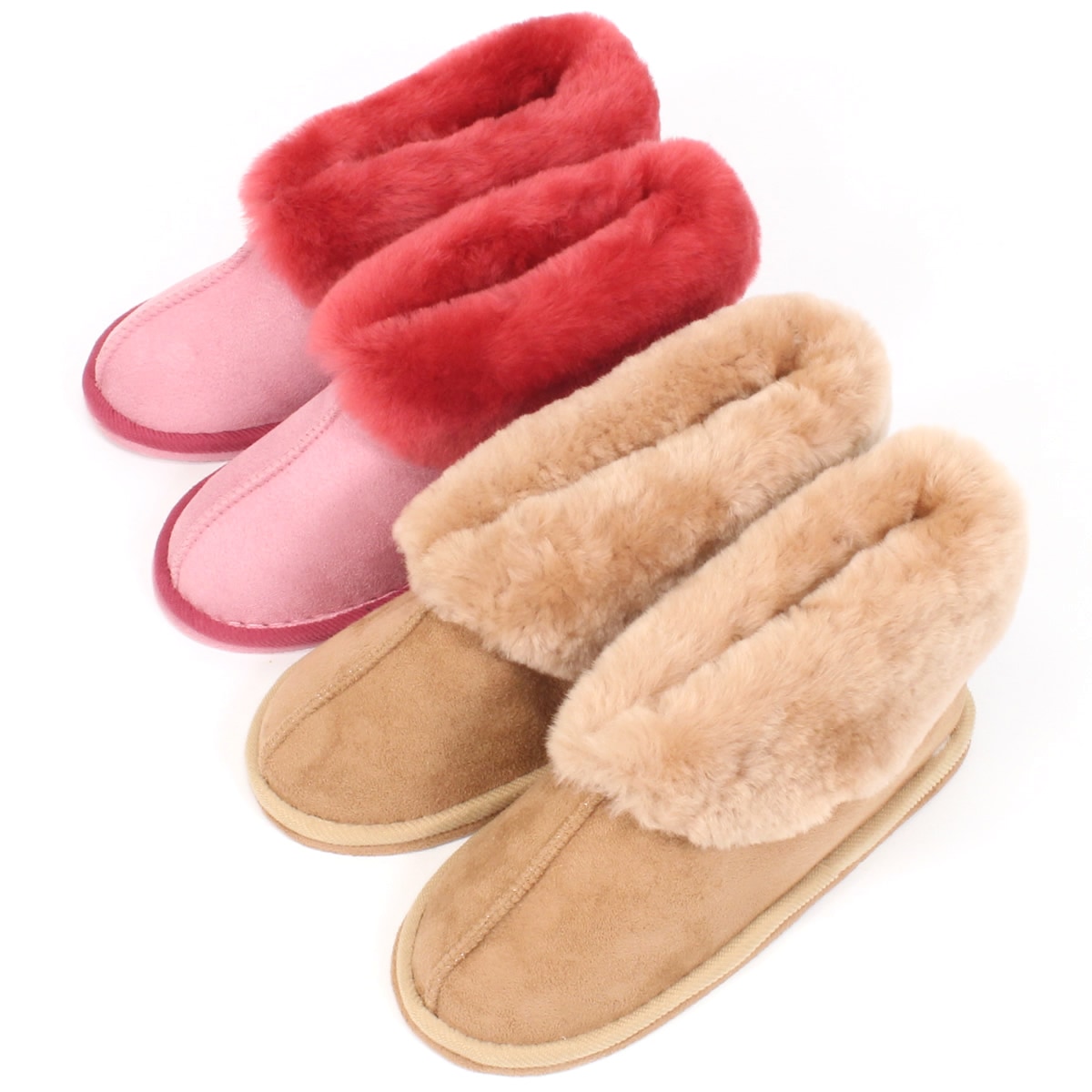 ムートンルームシューズ ハイカット