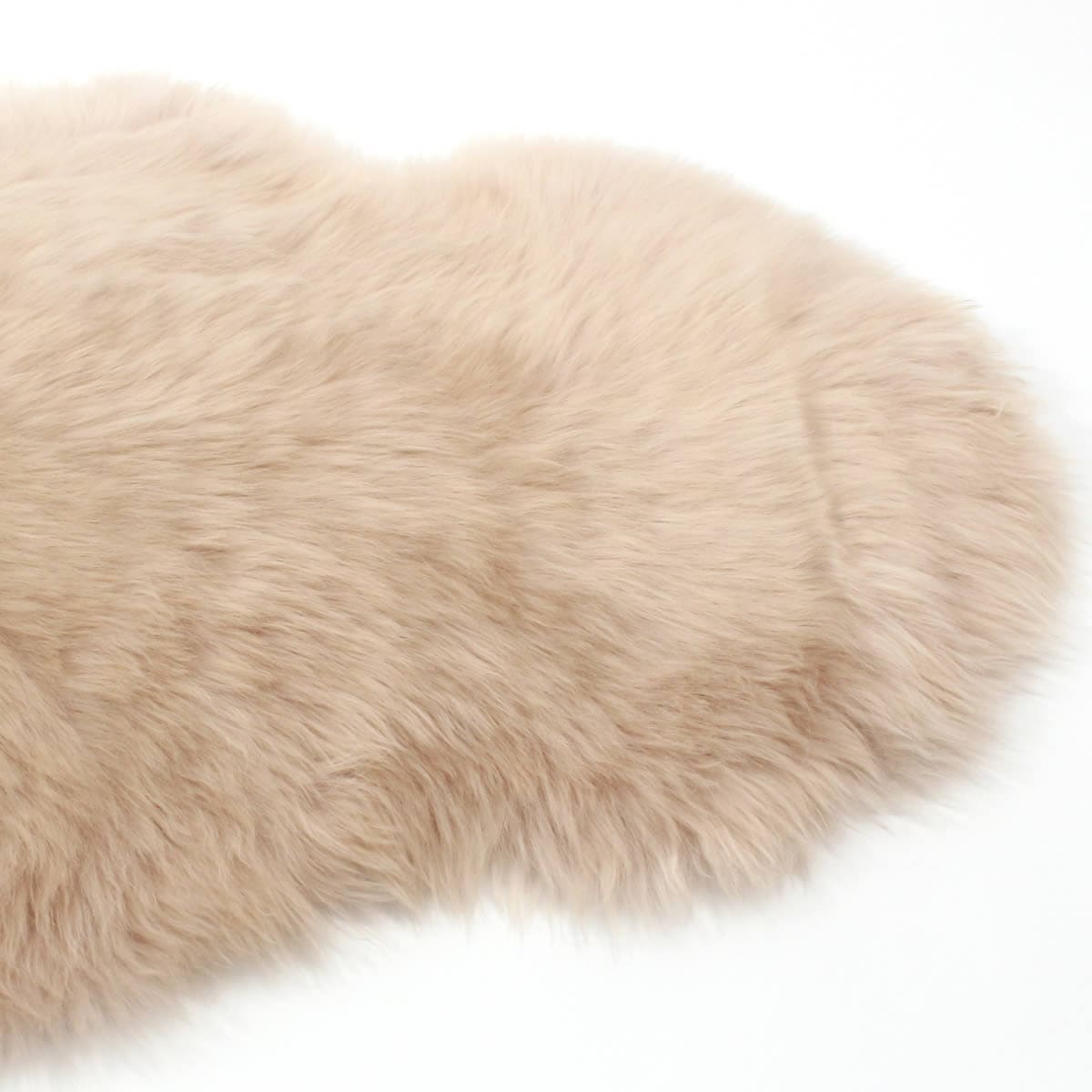 高級ムートンフリースラグ 約1.5匹サイズ（約 70×120 cm程度） 2枚セット