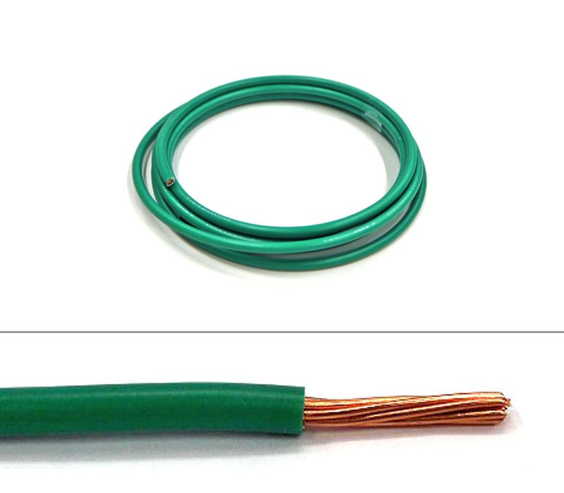 IV 緑 5.5sq より線 | 長さ2,000mm〔1D-4〕 | 電気工事士技能 IV 緑 5.5sq より線 | 長さ2,000mm〔1D-4〕 | 電気工事士技能