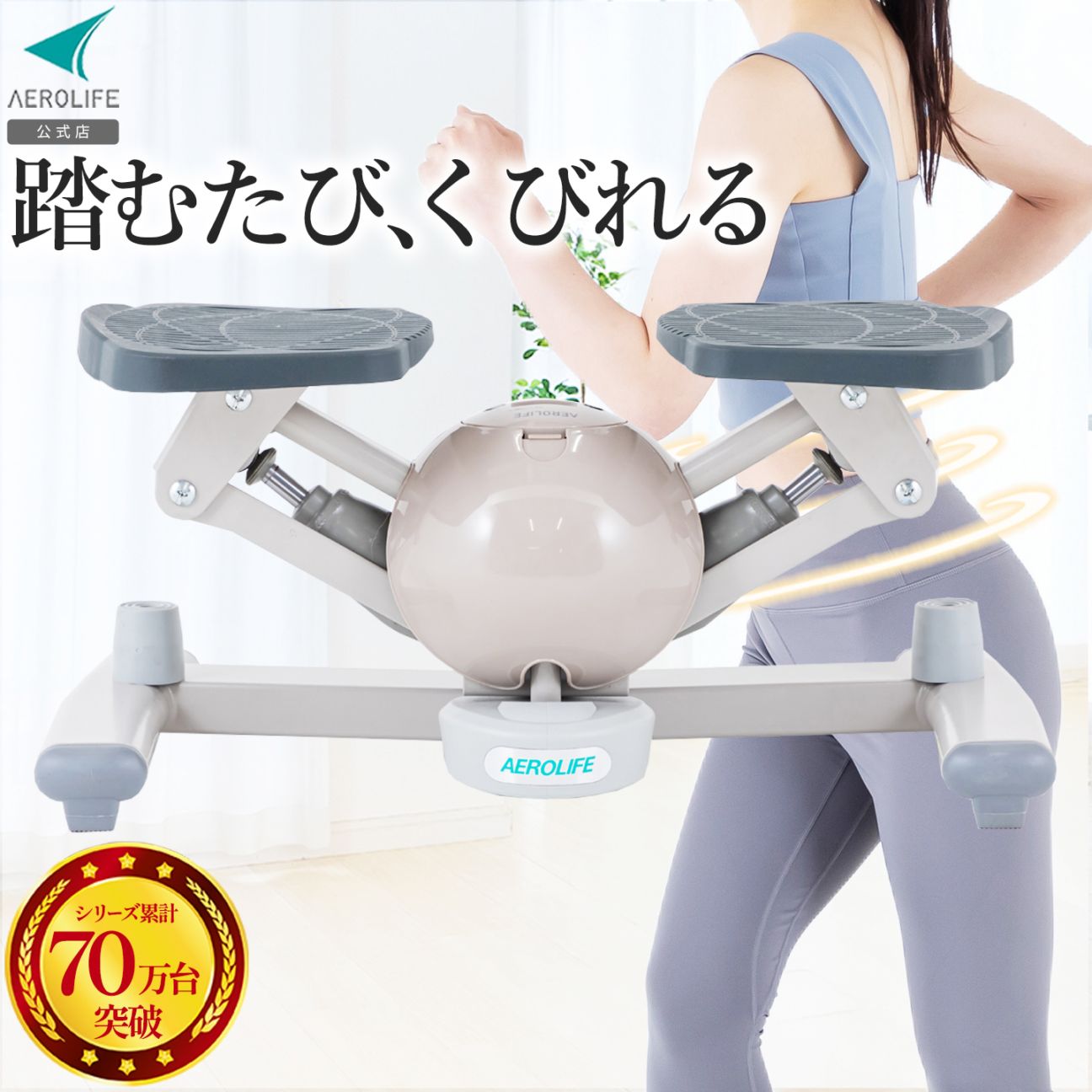 美品　AEROLIFE　コアビクサー　モダンロイヤル　ステッパー滑り止めは未開封 エアロライフ商品一覧│エアロライフ公式オンラインショップ