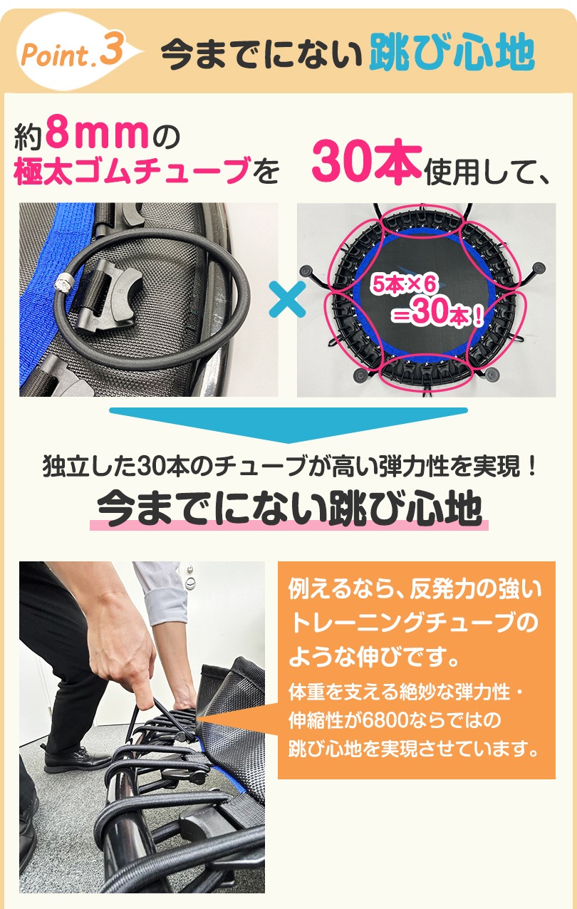 エアロライフ ホームジャンピングプレミアム【DR-6800】【ゴムチューブ｜