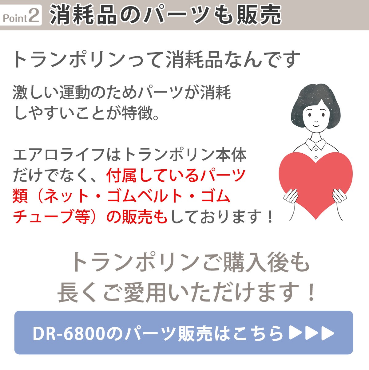 エアロライフ ホームジャンピングプレミアム【DR-6800】【ゴムチューブ|