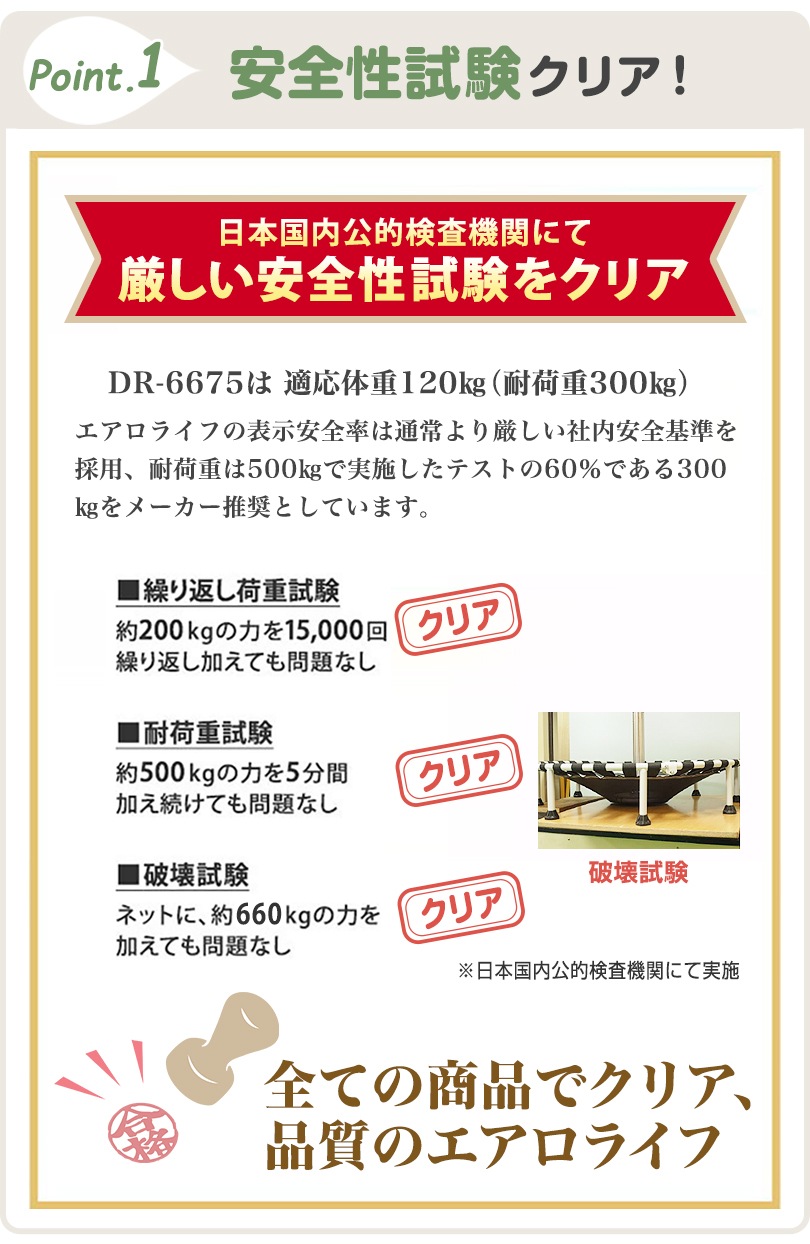 ホームジャンピングL　マットセット 【DR-6675s】