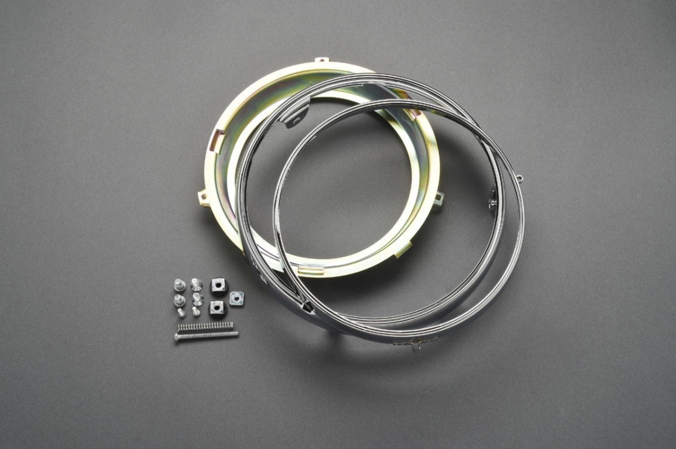 メッキ ヘッドライトリムセットのみ #66-65030　旧カワサキZ/KZタイプ