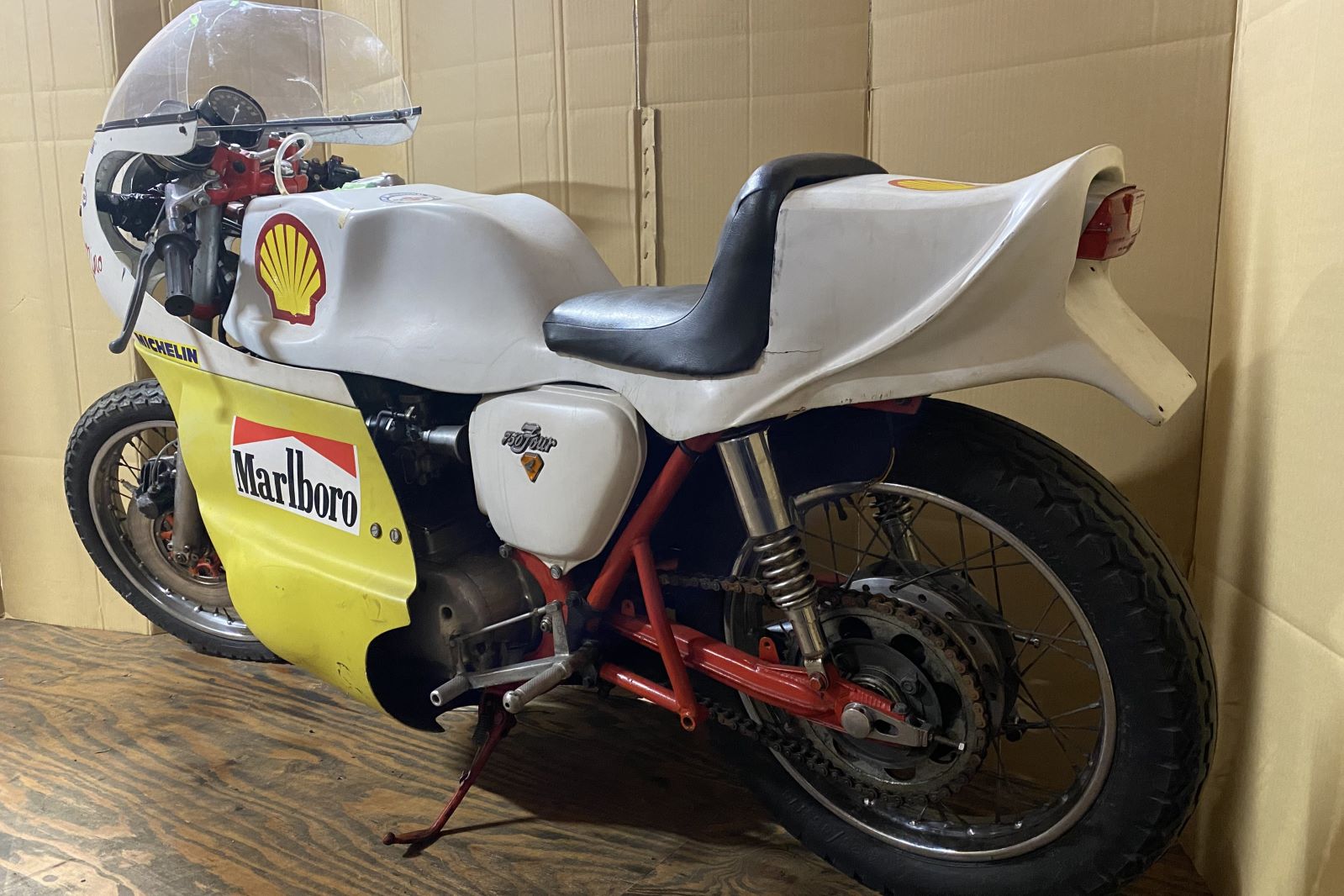 CB750FOUR アルミリフレクターベース CGCフォグランプ 旧車 当時 当時