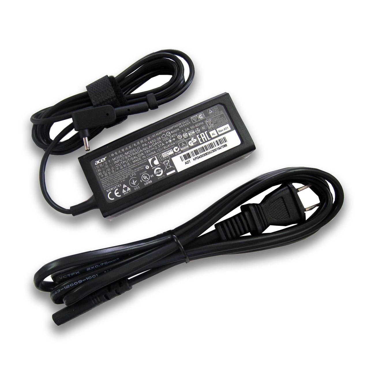 Acer エイサー Aspire Switch Chromebook 19V 2.37A 45W ACアダプター