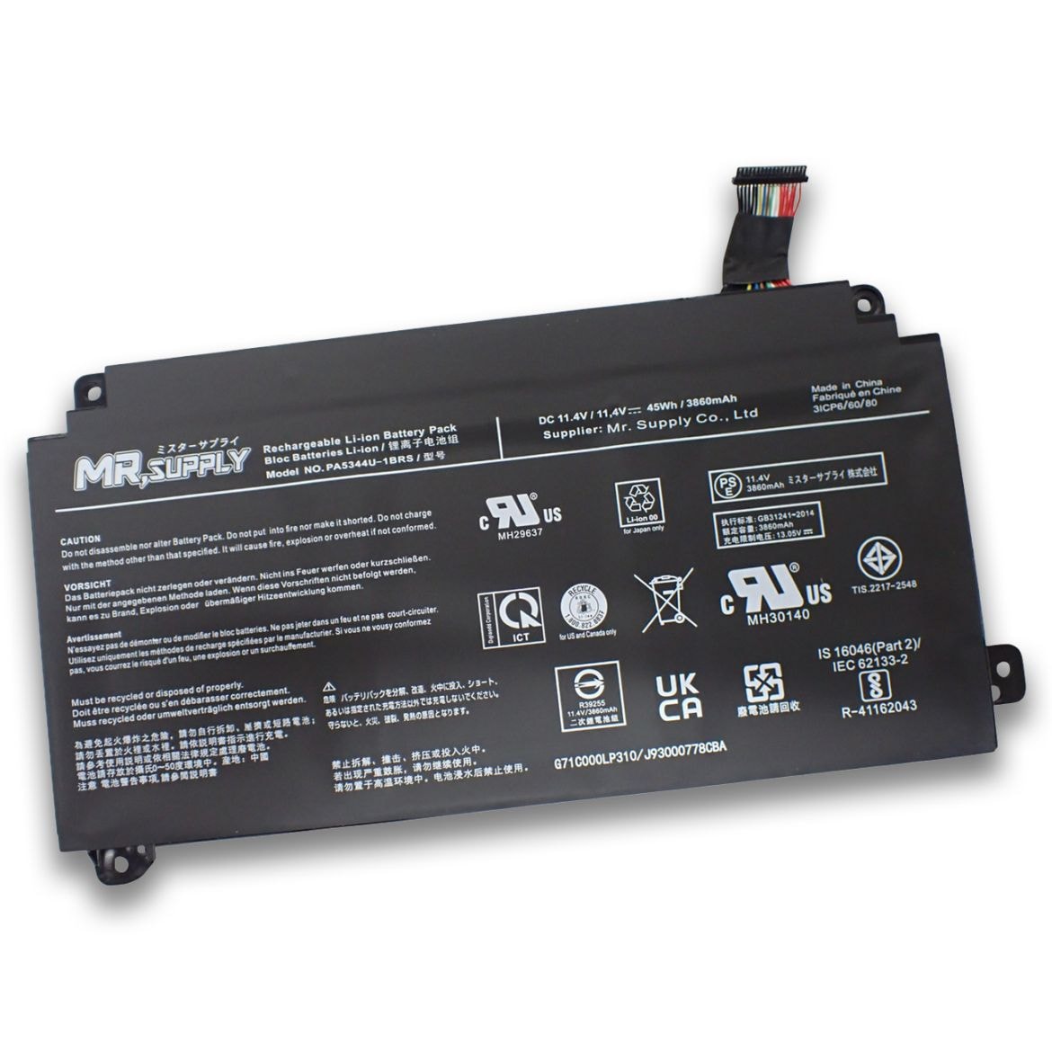 Dynabook ダイナブック T4 T5 T7 T9 X7 BJ65/FS 交換用内蔵バッテリー