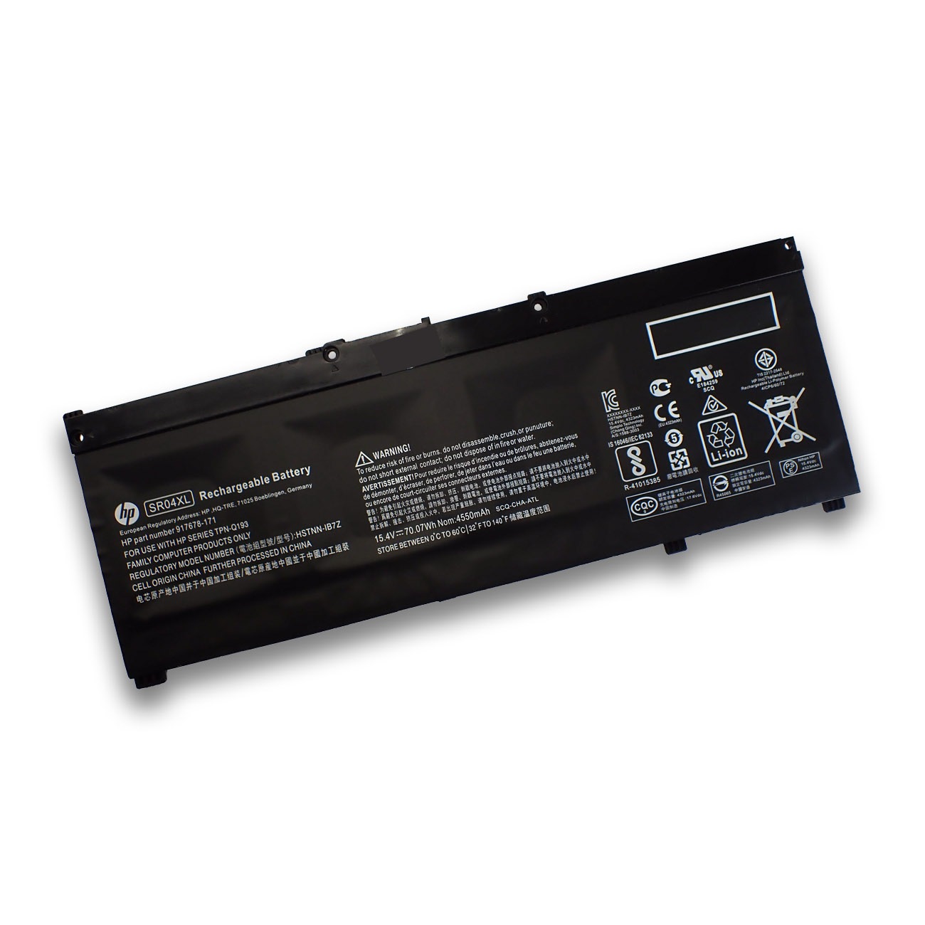 HP Pavilion Power 15-cb000 OMEN 15-ce000 15-dc0000 15-dc1000 �᡼�����������ץ���� ���ѥХåƥ꡼ 917724-855 SR04XL