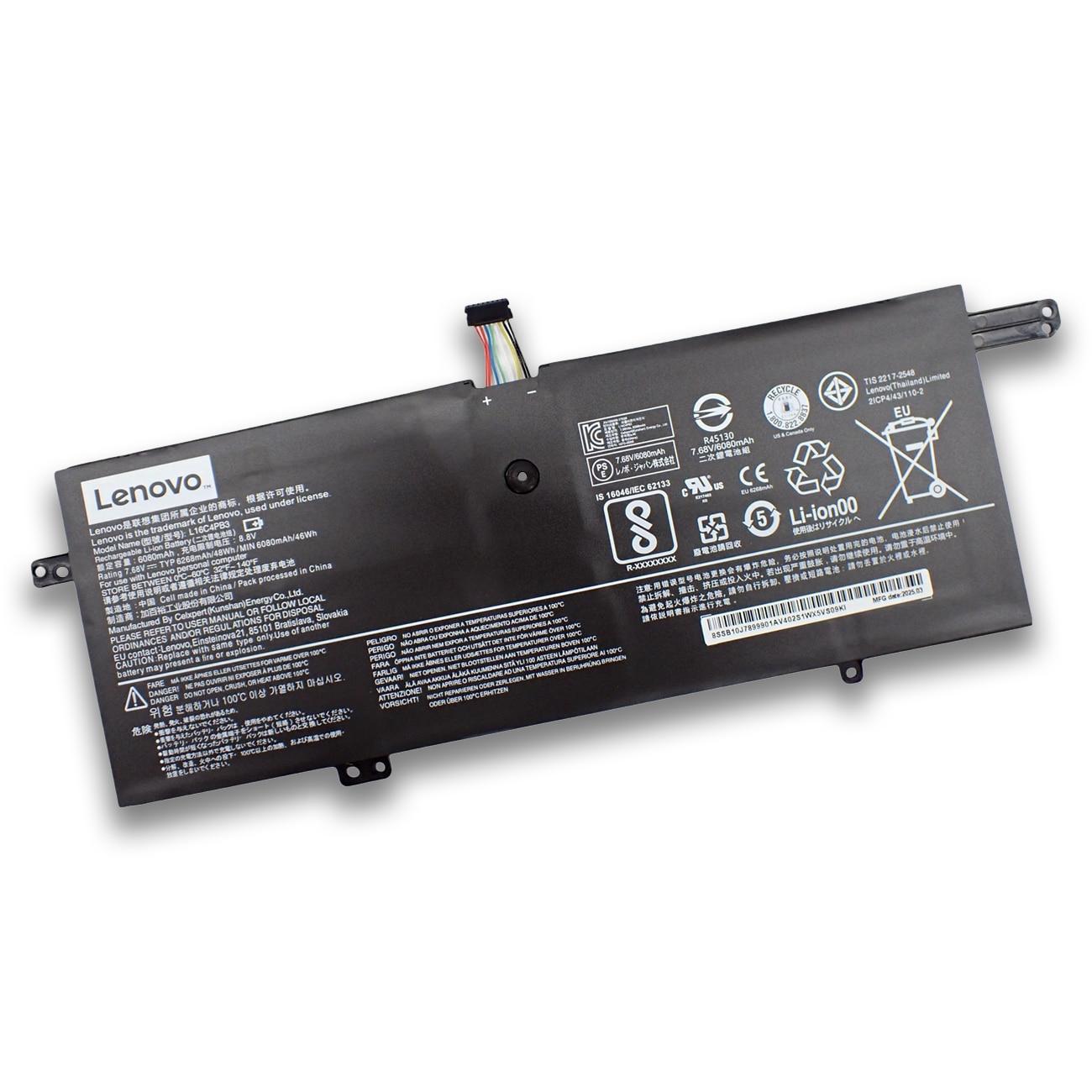 Lenovo レノボ IdeaPad 720S 13ARR 13IKB 純正 交換用内蔵バッテリー