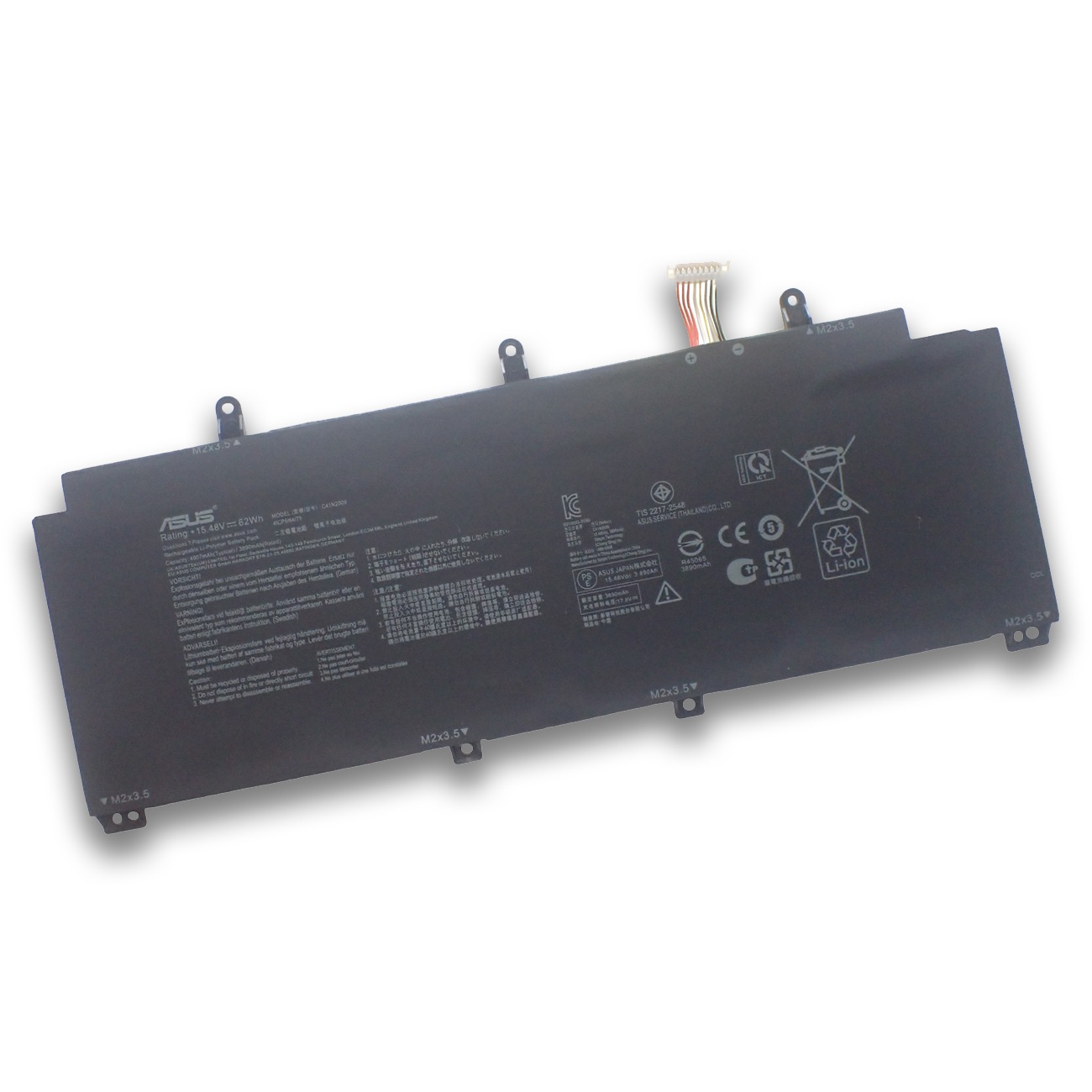ASUS - ASUS ROG Flow X13 GV301QH バッテリーほぼ新品 Asus エイスース ROG Flow X13 GV301シリーズ 純正 交換用内蔵