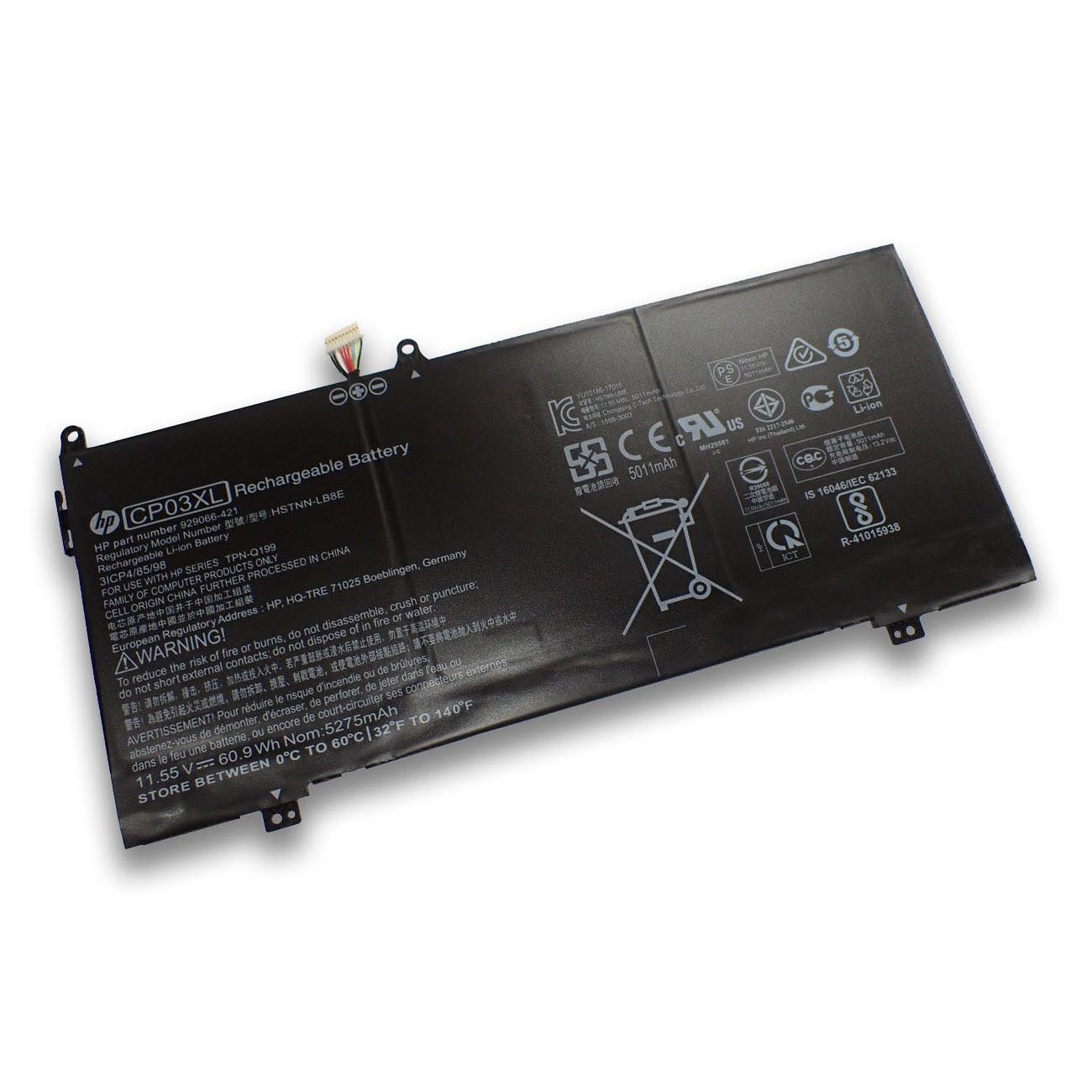 HP Spectre x360 13-ae000  �᡼�����������ץ���� ���ѥХåƥ꡼ 929066-421 929072-855 CP03XL