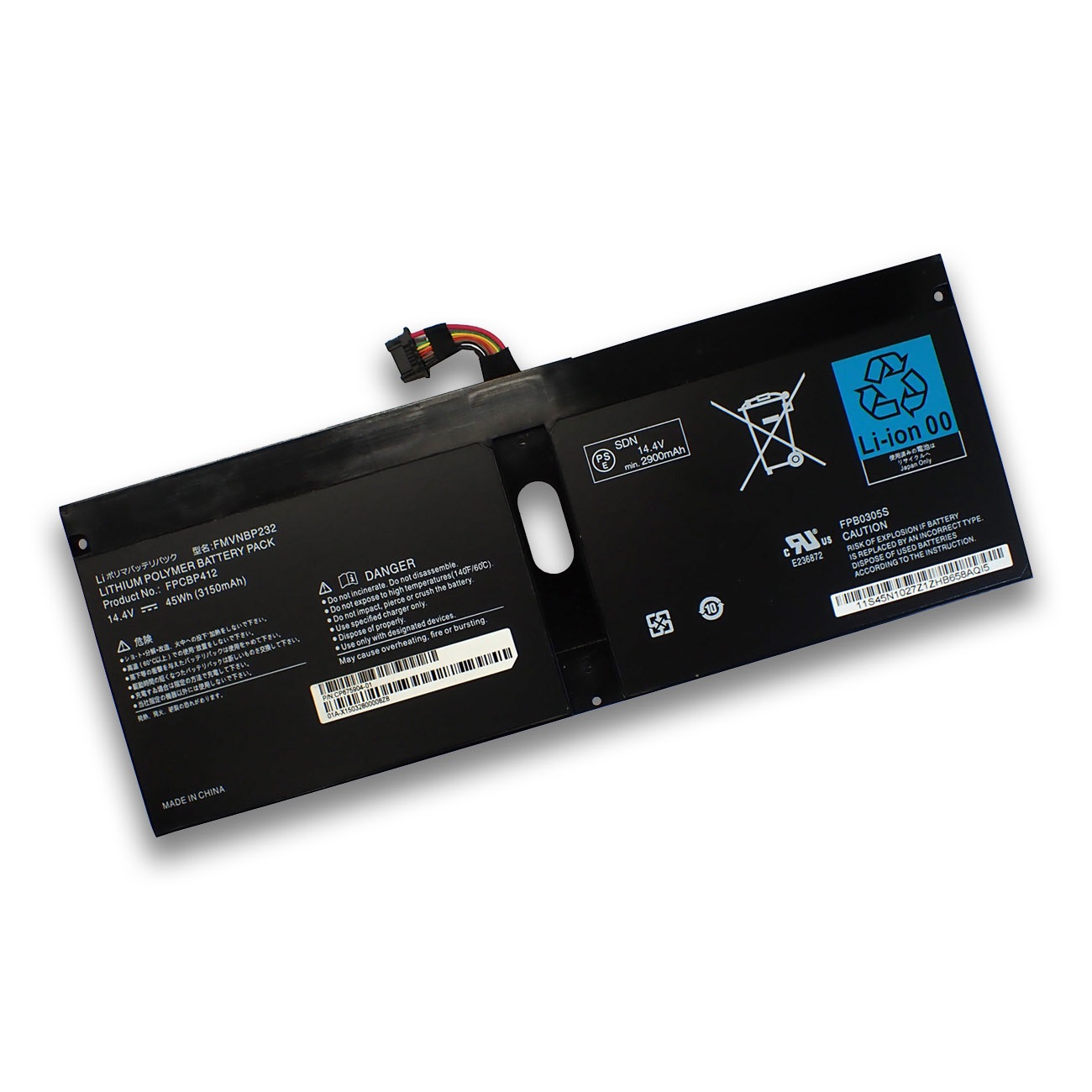 Fujitsu �ٻ��� LIFEBOOK �᡼�����������ץ���� ��¢�Хåƥ�ѥå� FPCBP412