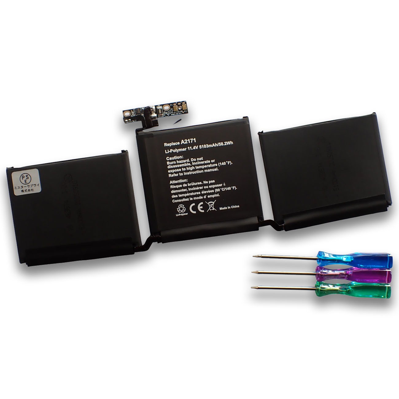 Apple ���åץ� MacBook Pro 13" A1708 A2159 A2289 A2338 ������¢�Хåƥ꡼ ���ѹ�����° A1713 A2171 �б�