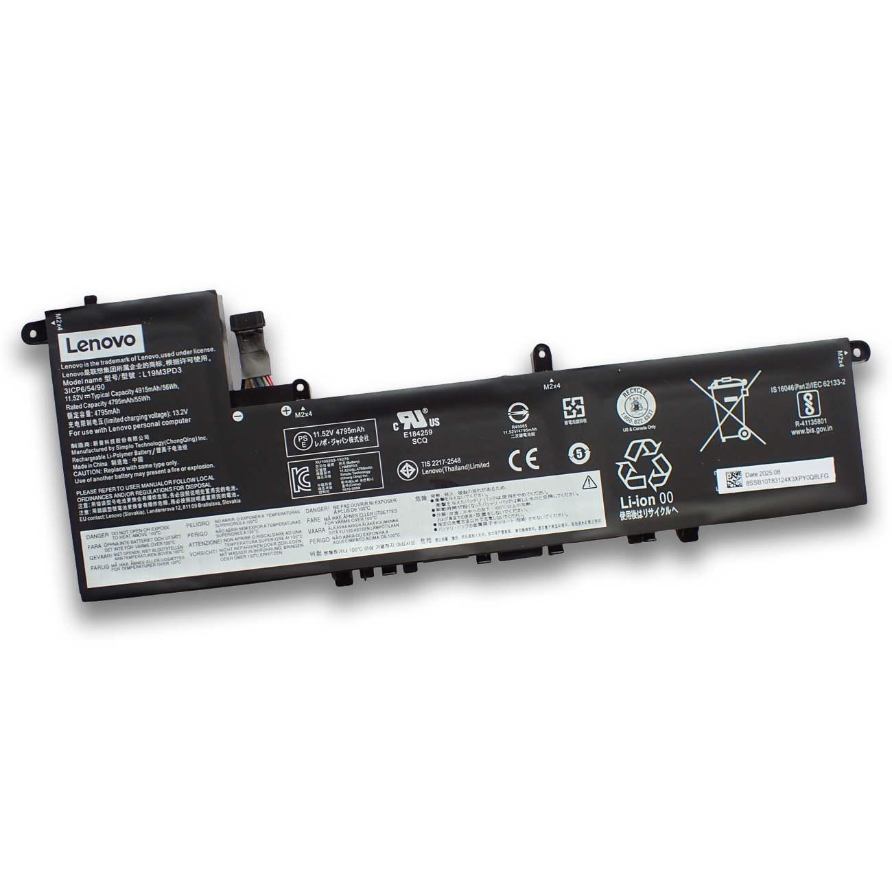 Lenovo ��Υ� IdeaPad S540-13API 13ARE 13IML 13ITL ���� ������¢�Хåƥ꡼ L19M3PD3 L19L3PD3 L19D3PD3