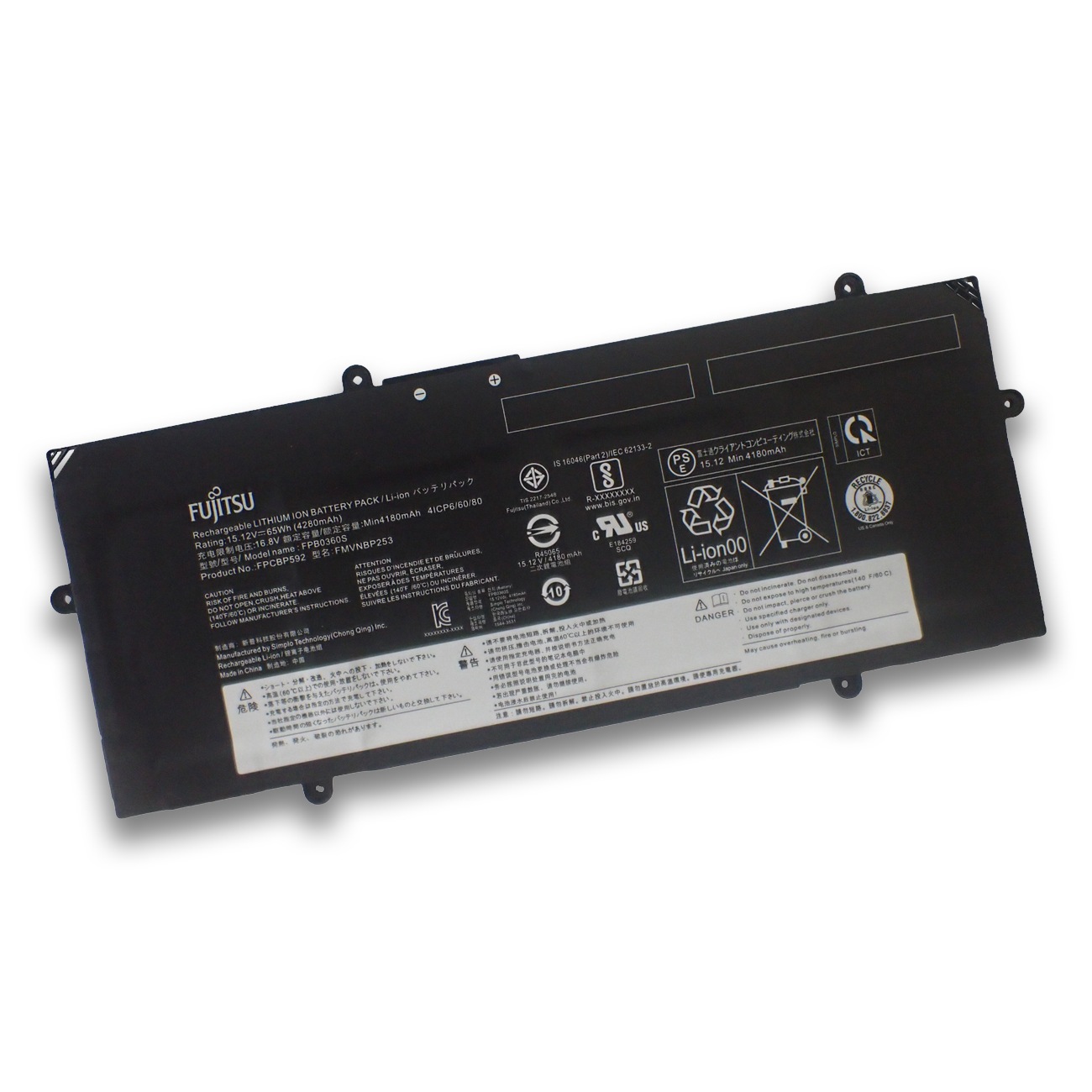 Fujitsu �ٻ��� FMVNBP253 ��¢�Хåƥ�ѥå�(L)
