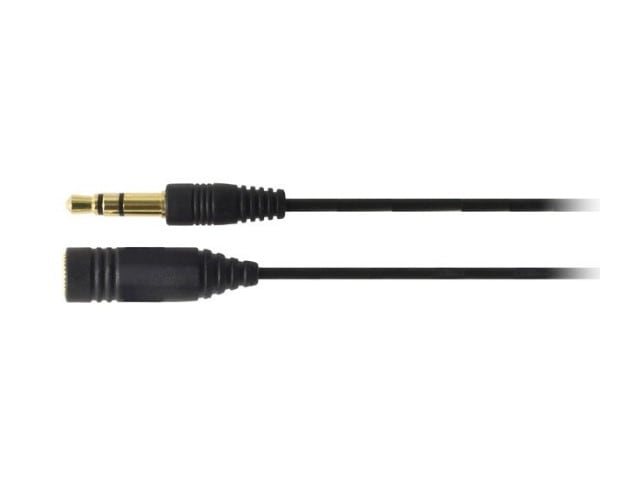 audio-technica ヘッドホン延長コード ストレート 1m ブラック AT3A45ST/1.0 BK