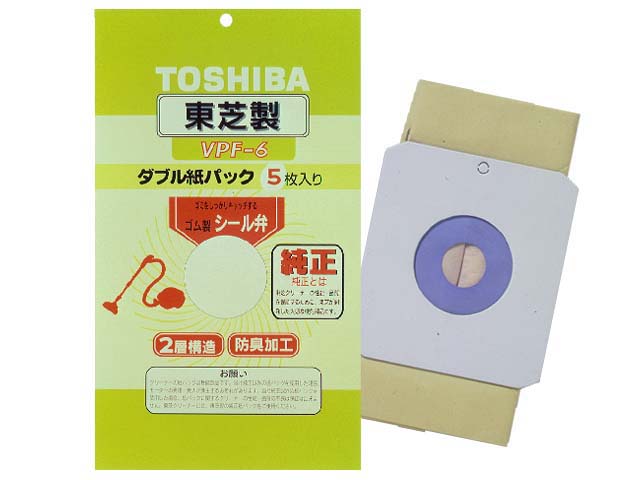 TOSHIBA ���꡼�ʡ��� ��ѥå� ���֥��ѥå�5������ VPF-6
