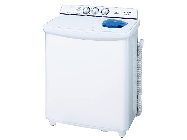 HITACHI 2弰 Ķ 5.5kg ۥ磻 PS-55AS2(W)