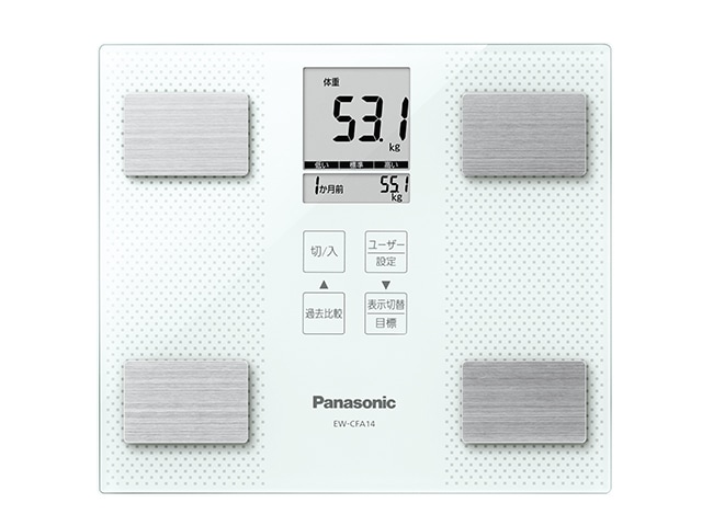 パナソニック Panasonic 体組成計 ホワイト EW-CFA14(W)