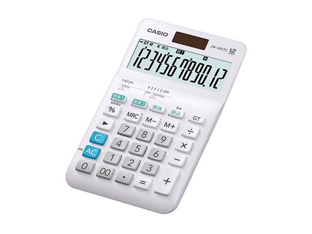 CASIO �������׻��� W��Ψ���� ���㥹�ȥ����� 12���� JW-200TC-N