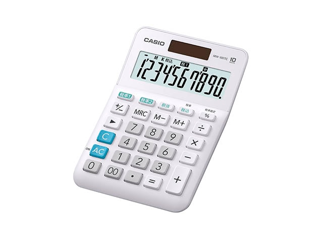 CASIO W��Ψ���� �ߥ˥��㥹�ȥ����� 10���� �ۥ磻�� MW-100TC-WE-N