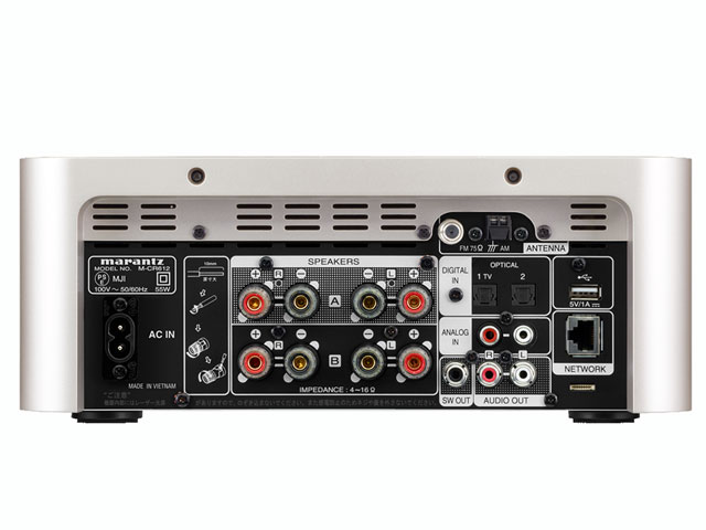 marantz ネットワークCDレシーバー シルバーゴールド M-CR612(FN)