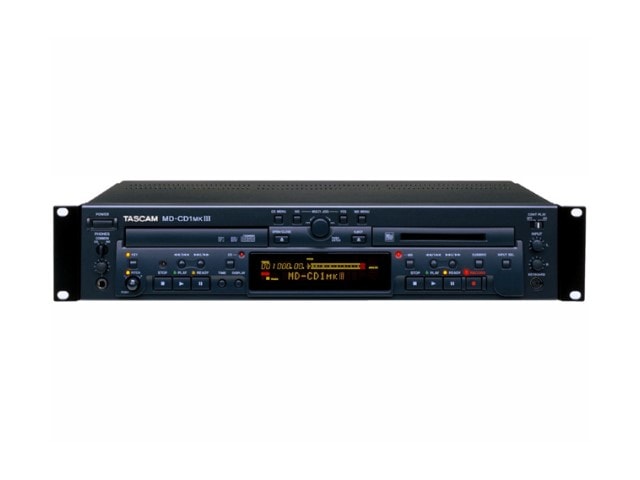 TASCAM CDプレーヤー／MDレコーダー コンビネーションデッキ MD