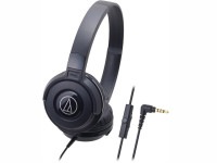 audio-technica �����ǥ����ƥ��˥� ���ޡ��ȥե����ѥݡ����֥�إåɥۥ� �֥�å� ATH-S100iS(BK)