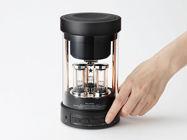 バルミューダ ワイヤレススピーカー BALMUDA The Speaker M01A(BK