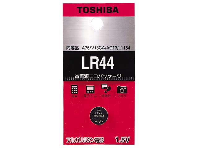 TOSHIBA ���륫��ܥ������� 1.5V �����ѥå����� LR44EC