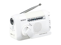 SONY FM/AM/磻FMб 󤷽б ݡ֥饸 ۥ磻 ICF-B09(WC)