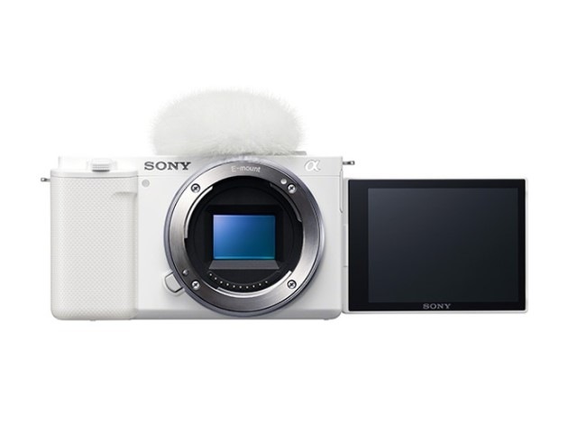 SONY �ǥ������㥫��� �� �ʥ���ե��� ��󥺸򴹼�VLOGCAM �ܥǥ� �ۥ磻�� ZV-E10(WC)