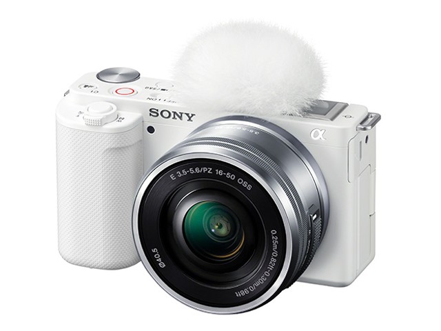 SONY �ǥ������㥫��� �� (����ե�) VLOGCAM �ѥ�������󥺥��å� �ۥ磻�� ZV-E10L(WC)