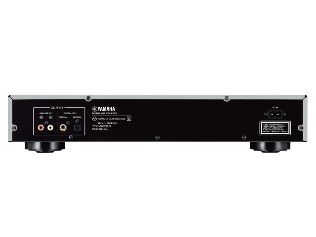 YAMAHA CDプレーヤー エントリーモデル シルバー CD-S303(S)