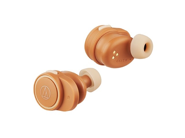 オーディオテクニカ audio-technica 完全ワイヤレスイヤホン オレンジ ATH-CK1TW(OR)