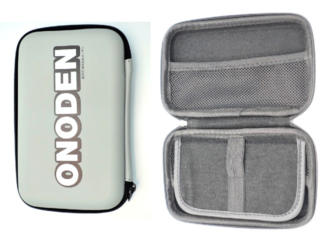 ONODEN オノデンロゴ入り ガジェットケース セミハード 収納ポーチ ONODENガジェットケース