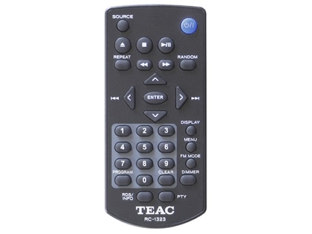 TEAC CDプレーヤー/FMチューナー ブラック PD-301-X(B)