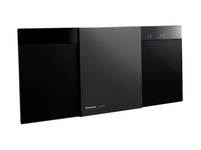 Panasonic コンパクトステレオシステム ブラック SC-HC320(K)