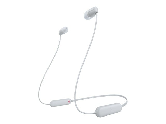 SONY ���ˡ� �磻��쥹���ƥ쥪�إåɥ��å� Bluetooth�б� IPX4 ��ũ �ۥ磻�� WI-C100(WZ)