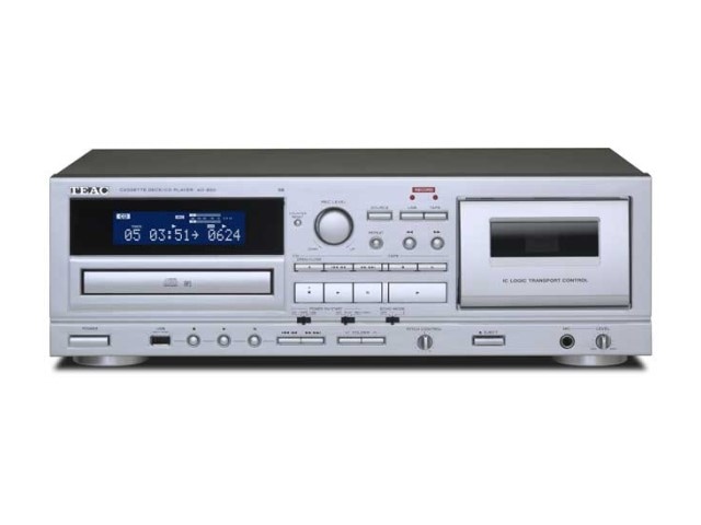 TEAC カセットデッキ/CDプレーヤー AD-850-SE(S)