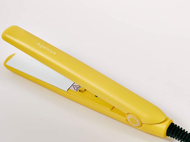 送料無料】Agetuya アゲツヤポータブルミニアイロン ミルキーイエロー