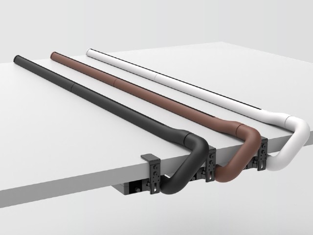 【お取り寄せ商品】カルテック TABLE AIR キレイな空気のパーテーション 光触媒搭載 脱臭 除菌 Mセット ブラウン KL-T01M(T)