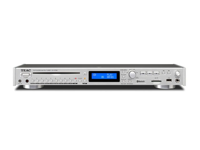 TEAC Bluetooth/AM��FM���塼�ʡ����CD/SD/USB�ץ졼�䡼 CD-P750