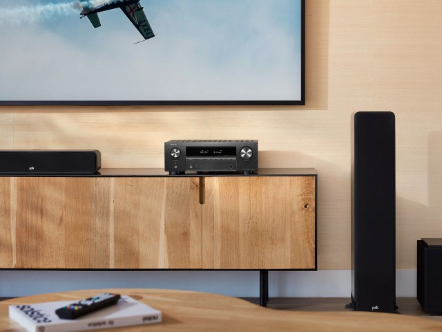 DENON デノン 5.2ch AVサラウンドレシーバー 8K UHD対応 eARC対応 AVR-X580BT(K)