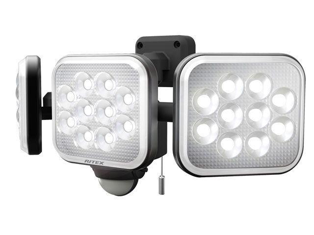 �ॵ�� RITEX LED���󥵡��饤�� 14W��3�� �ե꡼������ LED-AC3042