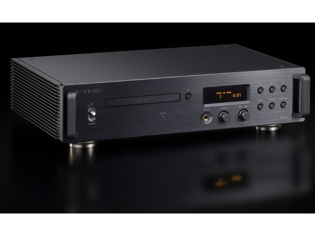 TEAC DAC搭載 CDプレーヤー Referenceシリーズ 70周年記念モデル ブラック VRDS-701(B)