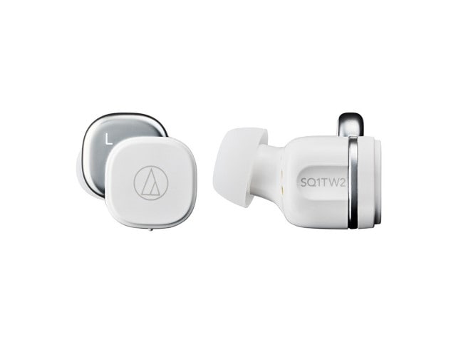 audio-technica(�����ǥ����ƥ��˥�) �����磻��쥹����ۥ� �ɿ�/��ũ �ԥ奢�ۥ磻�� ATH-SQ1TW2(WH)